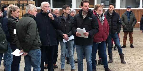 Olympische fokkers gehuldigd bij fokvereniging Twente